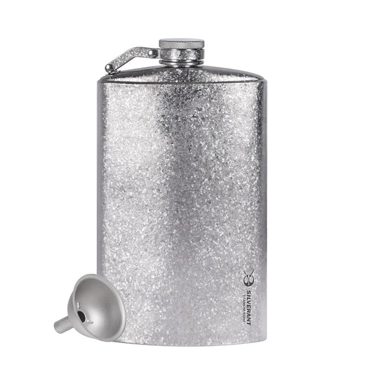 シルバーアント 結晶化 純チタン スキットル 450ml