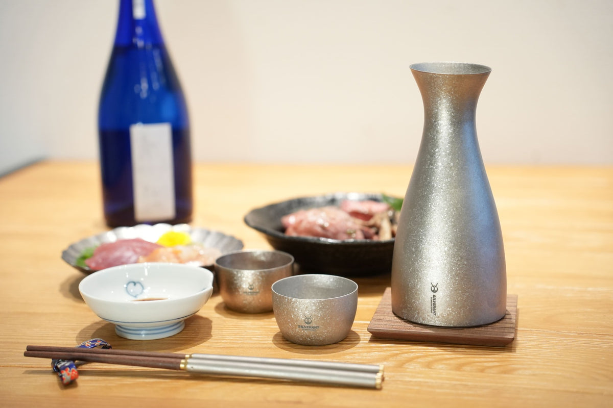 シルバーアント 結晶化チタン お猪口 50ml