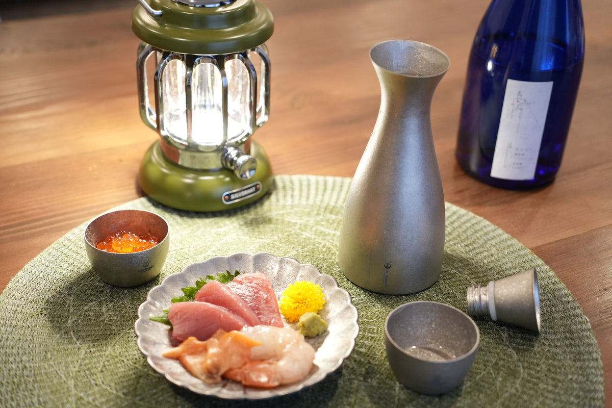 シルバーアント 結晶化チタン お猪口 50ml
