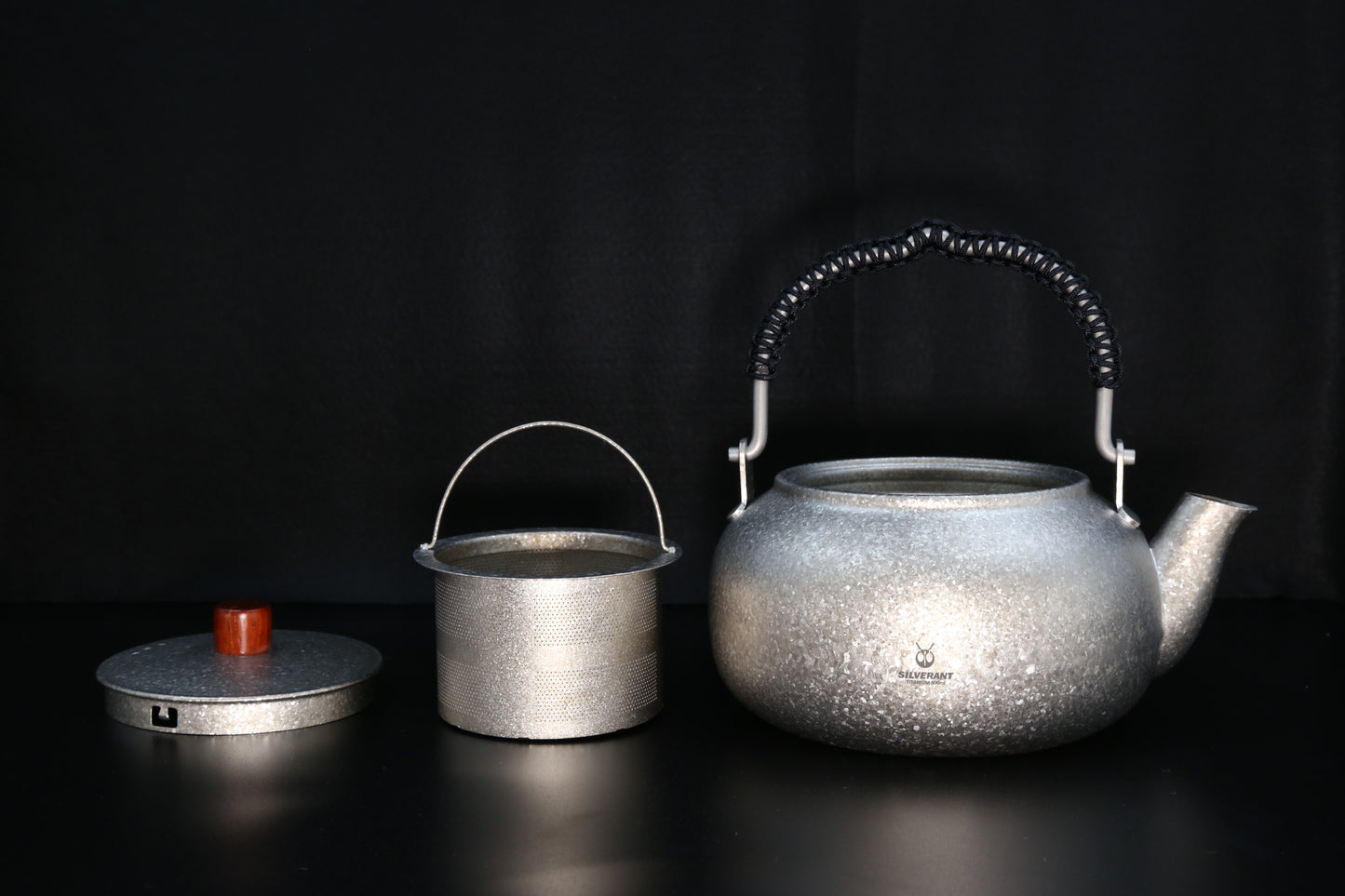 シルバーアント 結晶化チタン急須 800ml