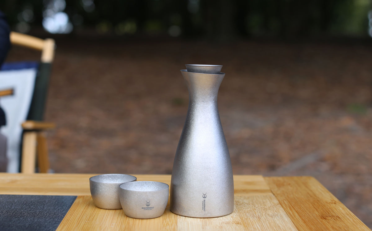 シルバーアント 結晶化チタン お猪口 50ml