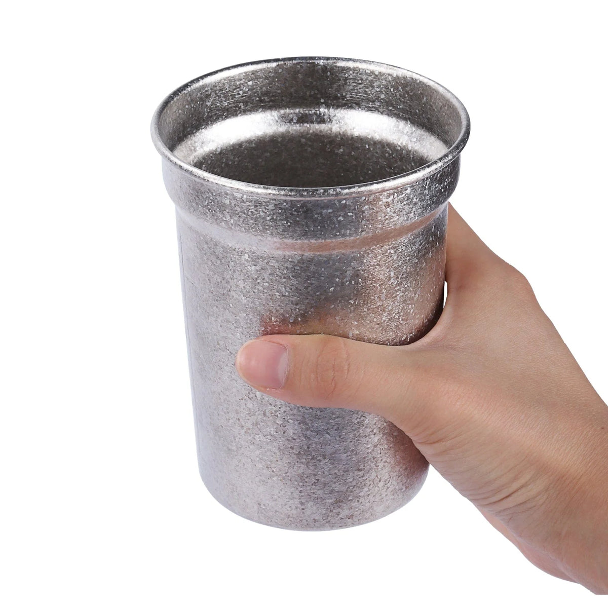 シルバーアント 結晶化チタン ビアカップ 400ml