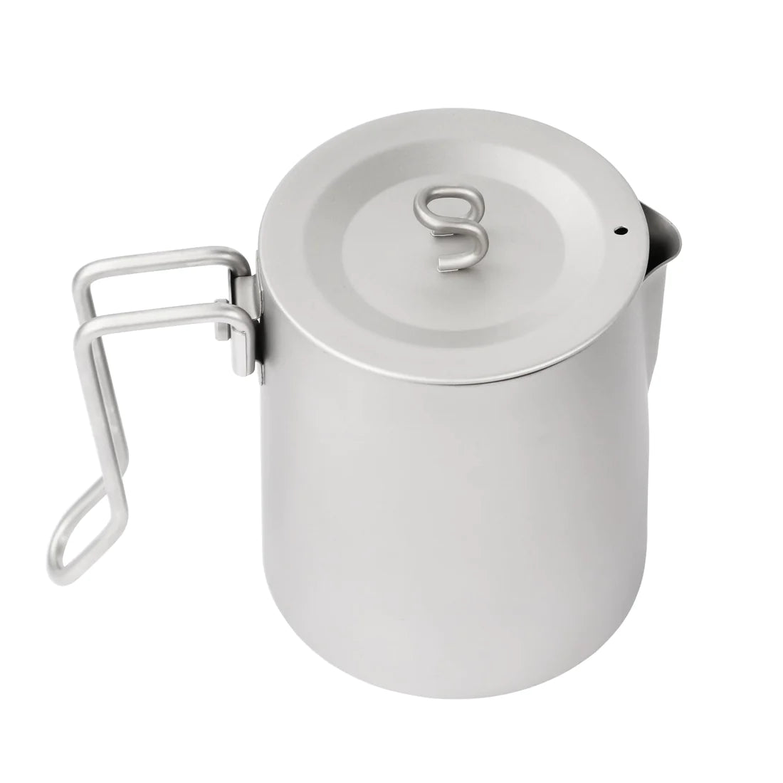 シルバーアント 純チタン ショートスパウトケトル 900ml