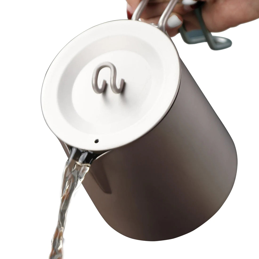 シルバーアント 純チタン ショートスパウトケトル 900ml